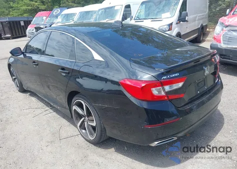 2019 Honda Accord Sport из США, поврежденный, VIN 1HGCV1F34KA057015